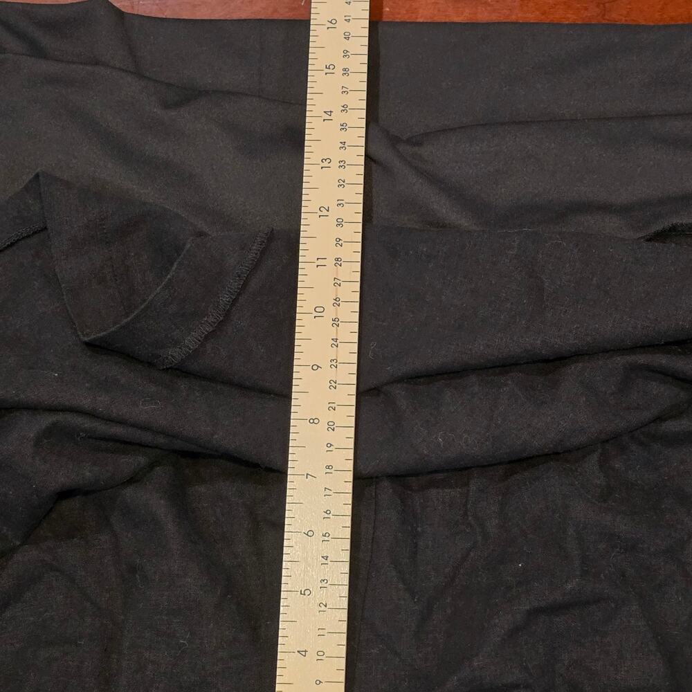 Old Navy Maternity XXL, Black Linen Blend Skort: Casual Minimalist Everyday Wear - Picture 7 of 11